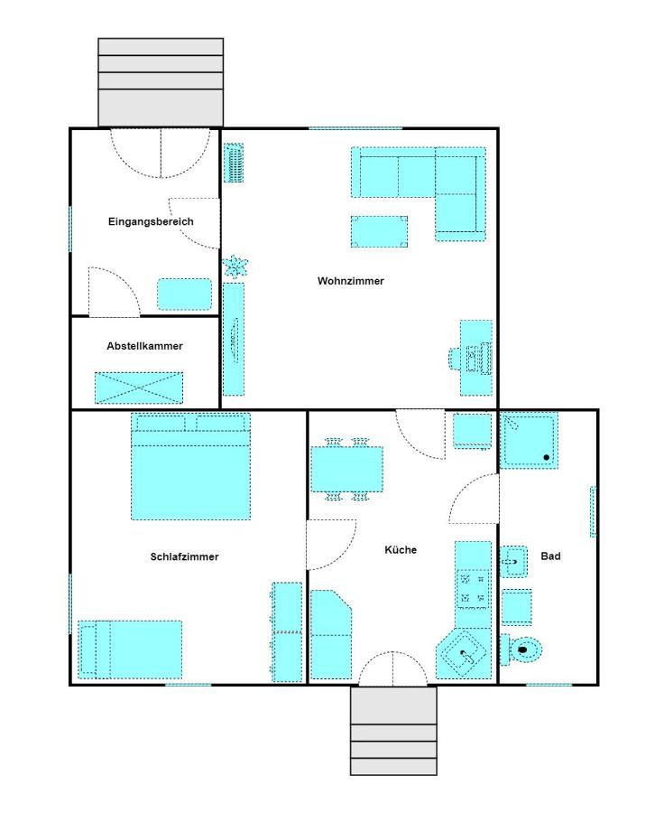 Apartament Rathsacks Familienhof Ziegendorf Zewnętrze zdjęcie